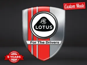 Lotus Parachoques Impresión Carreras Lujo Profesional Estilo
